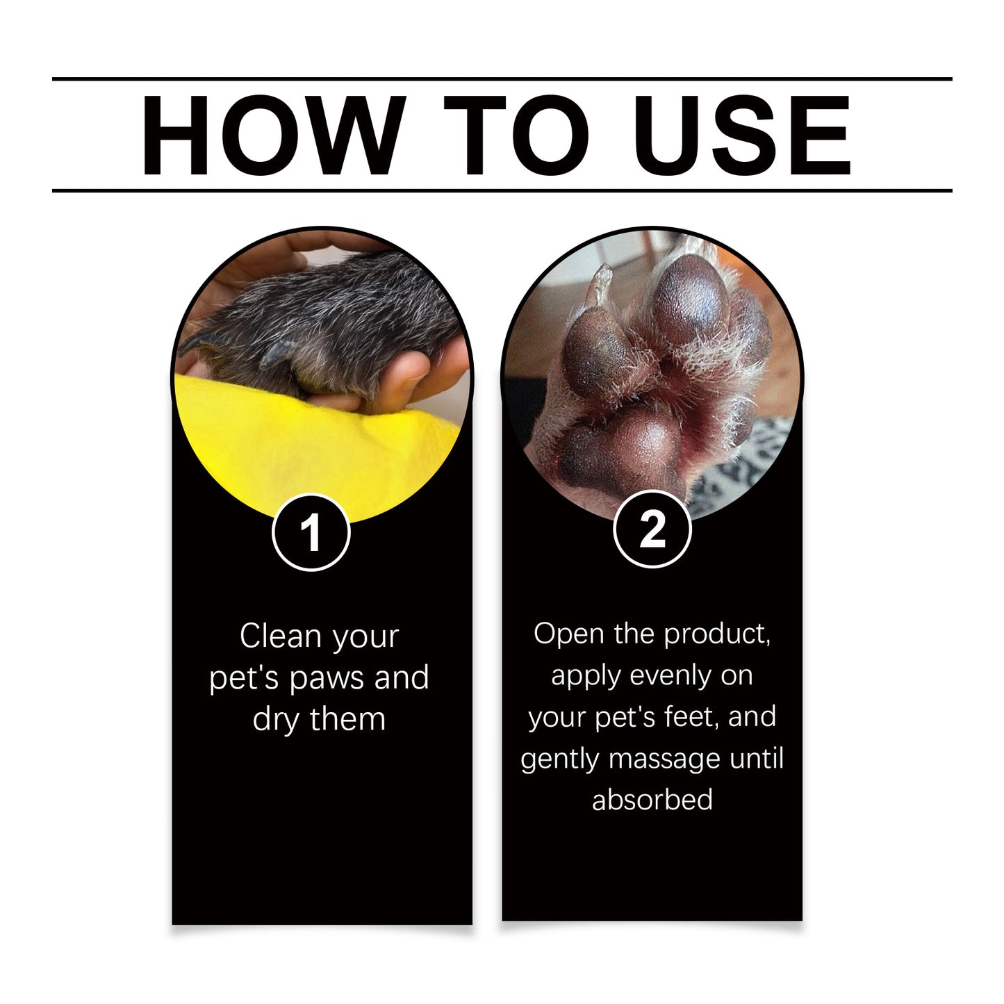 Moisturizing Paw Care Cream for Cats and Dogs – Anti-Cracking and Softening Foot Treatment