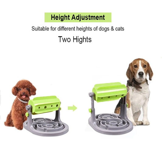 Interactive Pet Feeder Toy – Slow Feeding Dispenser for Dogs & Cats