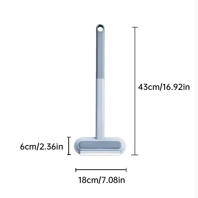 3-in-1 Pet Hair Remover Brush – Long Handle Tool for Windows & Pet Fur