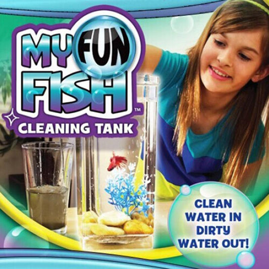 My Fun Fish Self Cleaning Tank Complete Aquarium Setup Gift Volume 1L Aquarium Setup Lovely Cute