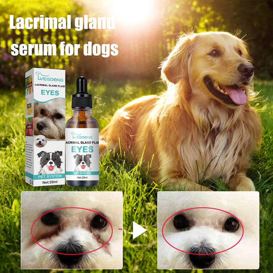 Pet Tear Stain Serum – Eye Care for Cats & Dogs, Removes Stains & Dirt