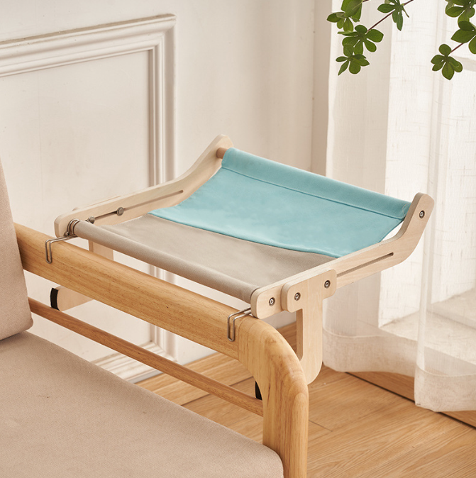 Cama de Rede para Gatos Fixa à Janela para Varanda e Peitoris de Janela