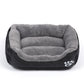 Soft Fleece Pet Bed – Waterproof Bottom, Warm & Cozy for All Pet Sizes