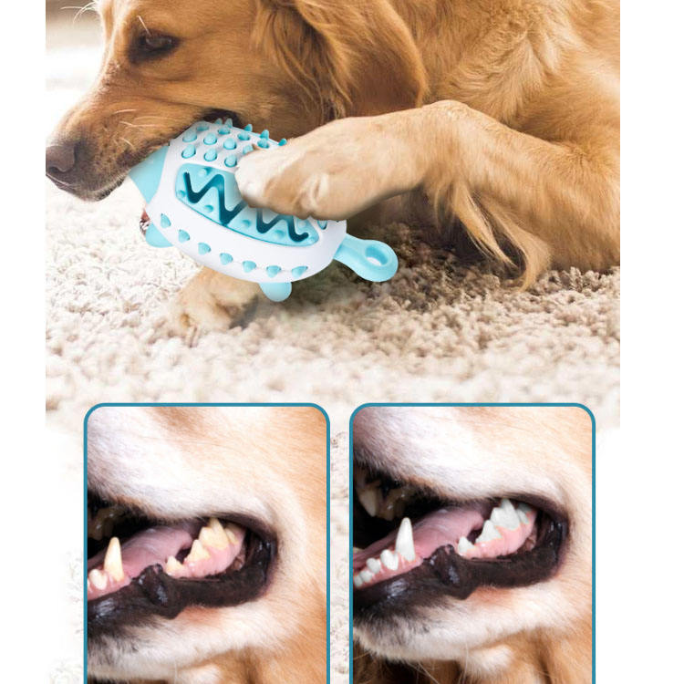 Brinquedo Bola Dispensadora de Guloseimas para Cães, para Mastigar, Treinar e Cuidar dos Dentes