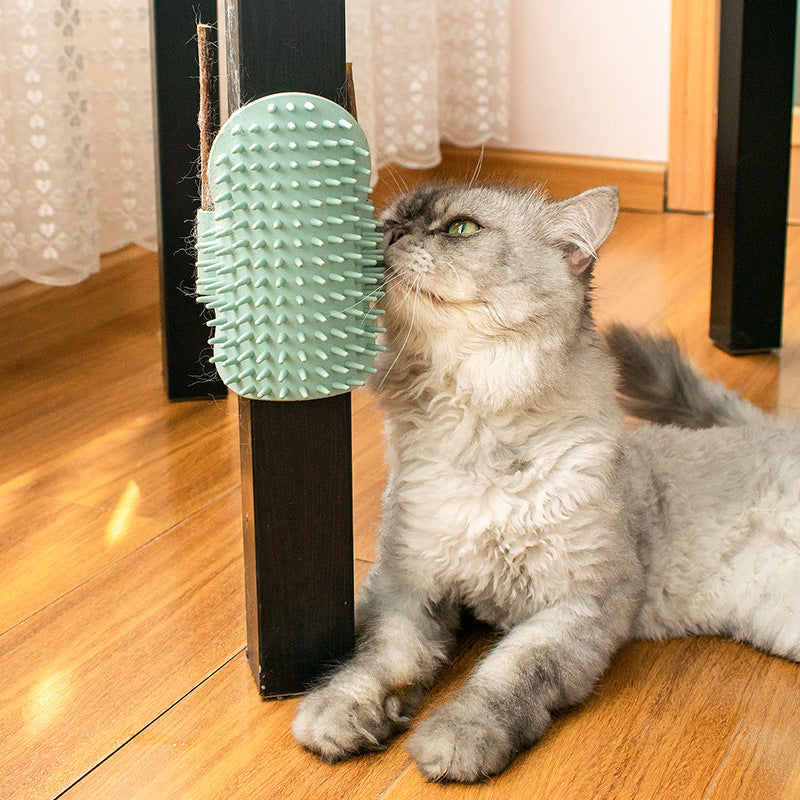 Chat Corner toilettage brosse et Self-Massage jouet pour Wall Corners