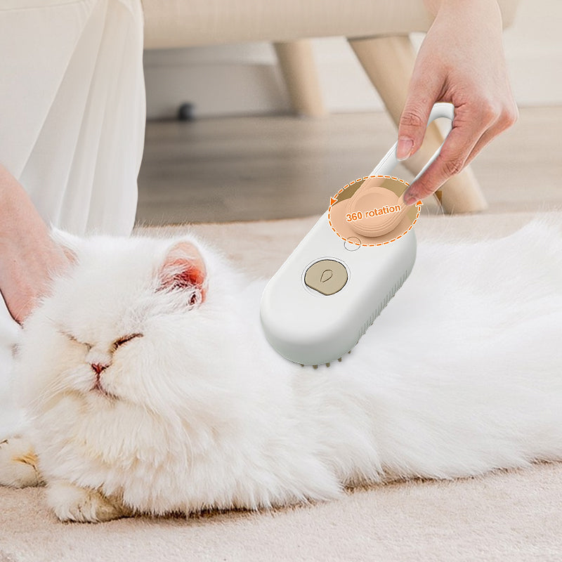 Electric Pet Comb – Massage & Floating Hair Cleaner for Cats and Dogs
