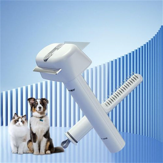 3-in-1 Pet Hair Comb – Unknotting & Grooming Device for Cats & Dogs