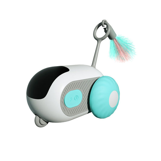 Remote Control Electric Cat Toy – Smart Interactive Pet Car & Teaser Stick