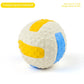 Latex Dog Toy Ball – Elastic Cotton-Filled Football with Squeak Sound