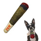 Plush Dog Toy Cigar – Funny Squeaky Chew Toy for Small & Medium Dogs