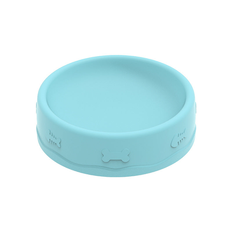 Tigela Portátil de Silicone para Animais de Estimação de Alimentação Lenta, Comedouro e Bebedouro 2 em 1