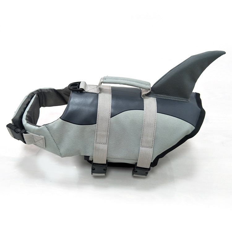 Shark & Mermaid Dog Life Jacket – Safe & Fun Pet Swimsuit for Summer