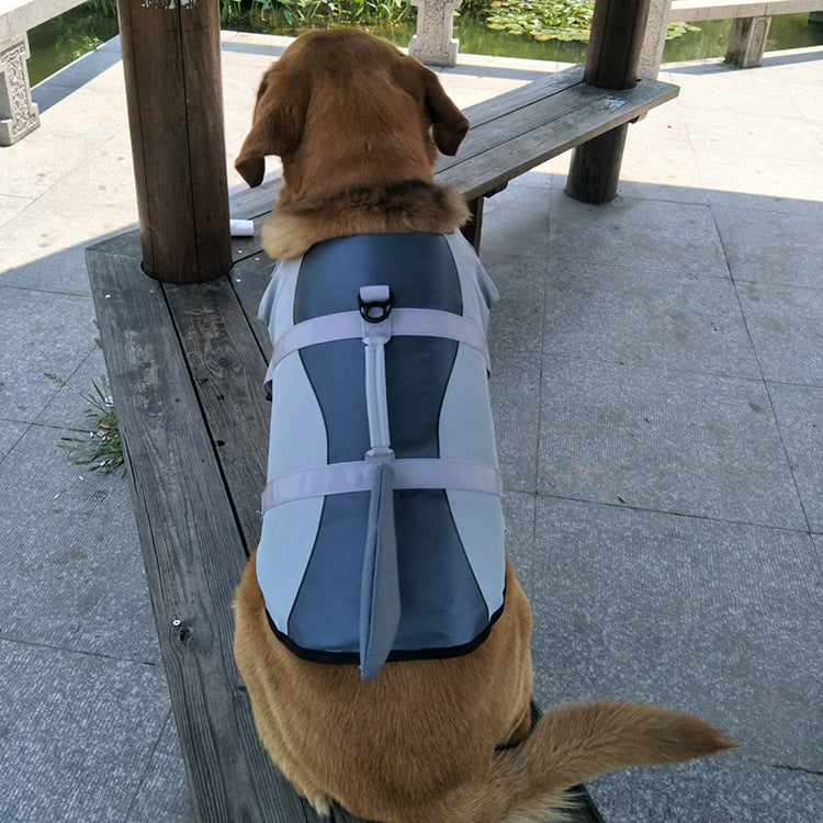 Shark & Mermaid Dog Life Jacket – Safe & Fun Pet Swimsuit for Summer
