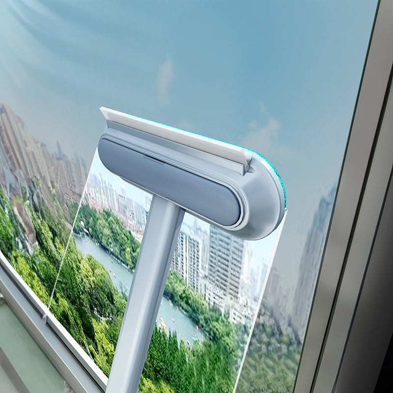 3-in-1 Pet Hair Remover Brush – Long Handle Tool for Windows & Pet Fur