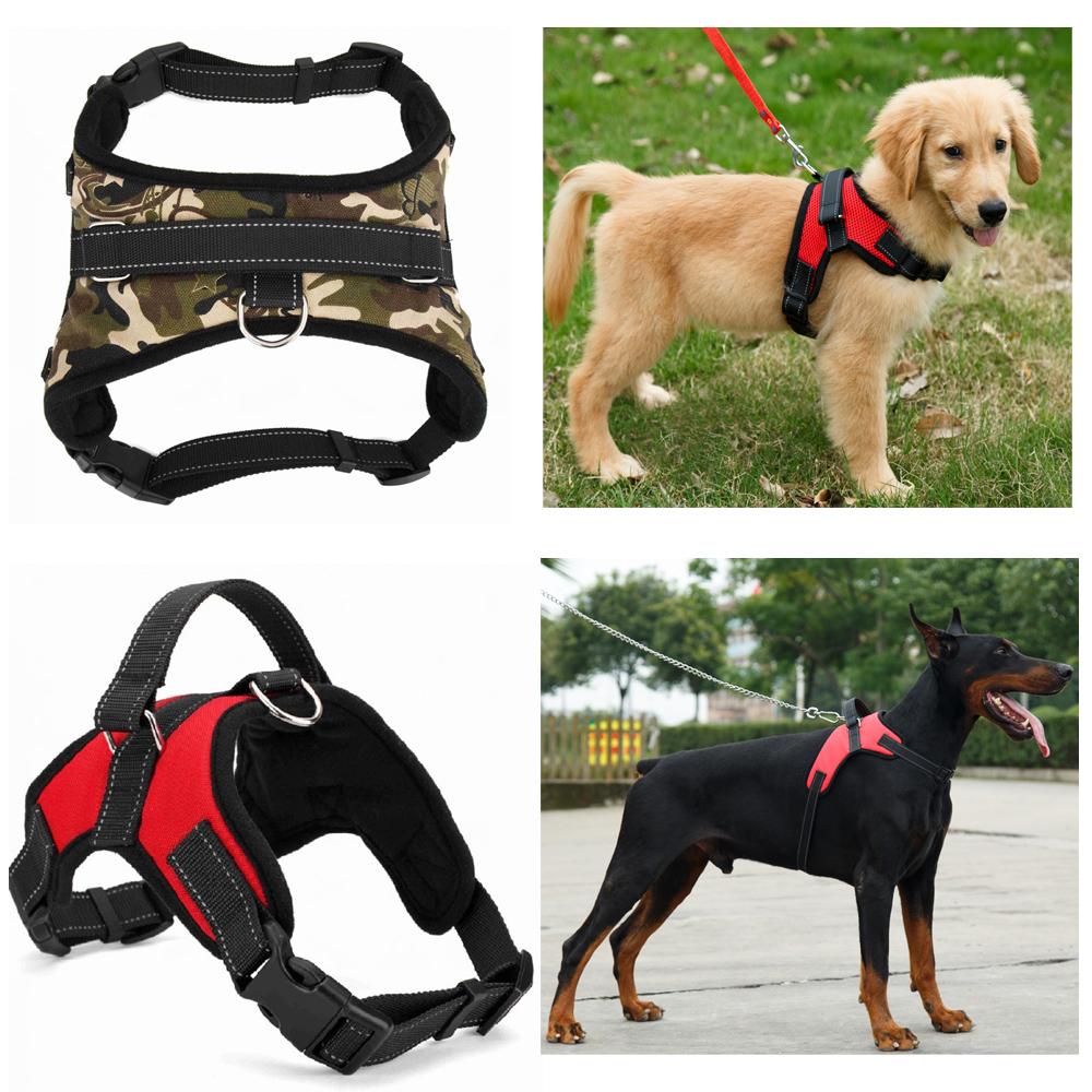 Nylon K9 Dog Harness & Collar Set – Durable Pet Gear for All Sizes