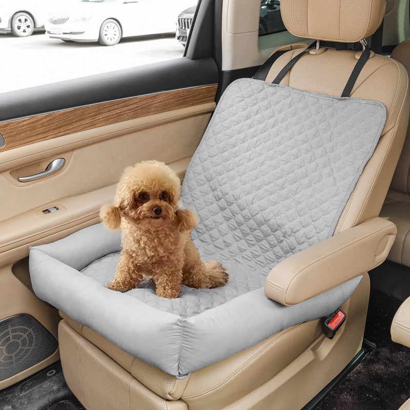 Capa impermeável para cadeira auto para animais de estimação – Cama de viagem anti-sujidade para animais de estimação de pequeno e médio porte.
