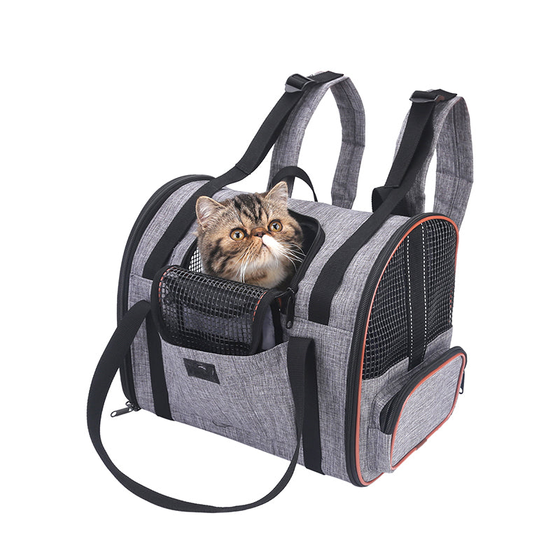 Bolsa de transporte dobrável para cães – Bolsa de viagem multifuncional para gatos e cães de porte pequeno.