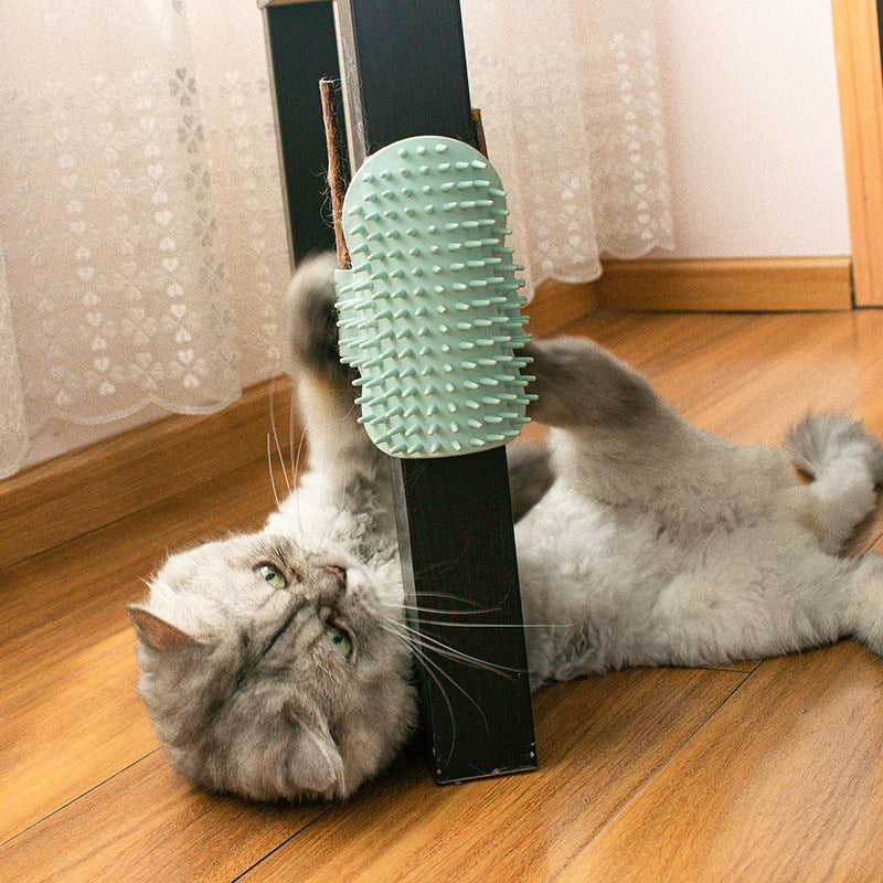Chat Corner toilettage brosse et Self-Massage jouet pour Wall Corners