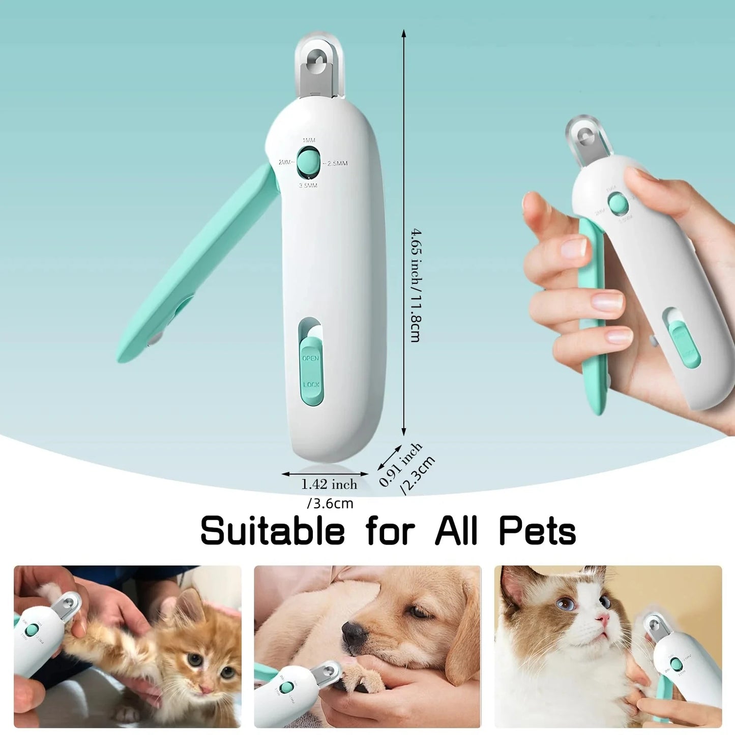 Adjustable Cat Nail Clipper – Safe Grooming Tool to Prevent Over-Cutting