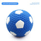 Latex Dog Toy Ball – Elastic Cotton-Filled Football with Squeak Sound