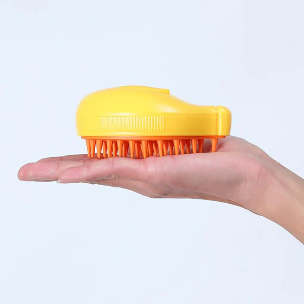 Escova a Vapor em Forma de Banana para Cães e Gatos, Pente para Remover Pelos de Animais de Estimação