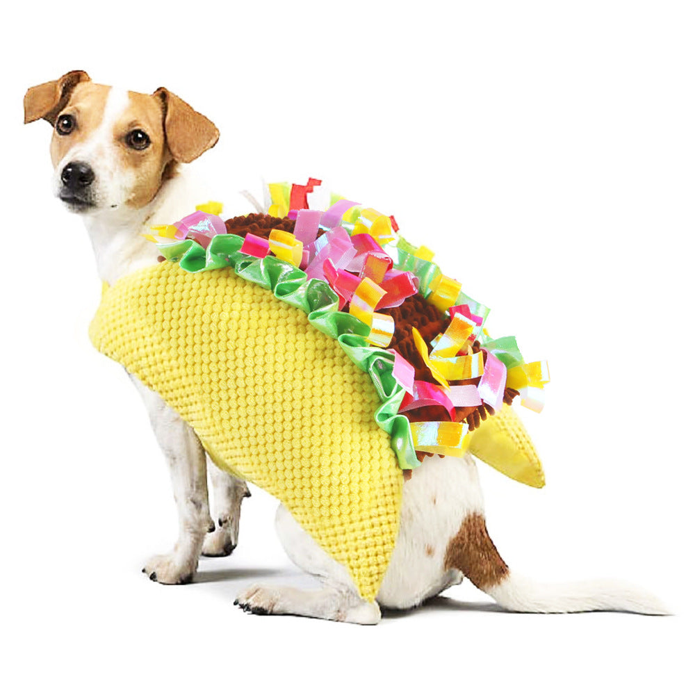 Funny Hamburger animal Costume pour chats et Small chiens