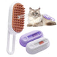 Electric Spray Pet Comb – USB Rechargeable Cat & Dog Massage Brush