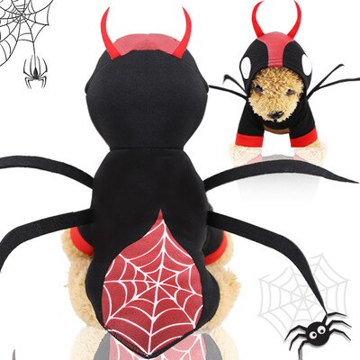 Fantasia de Halloween para Cães e Gatos, Roupa Divertida