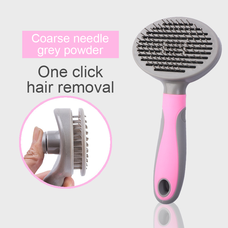 Escova Slicker de Pelo para Cães e Gatos, Pente para Pelo Longo de Cachorros