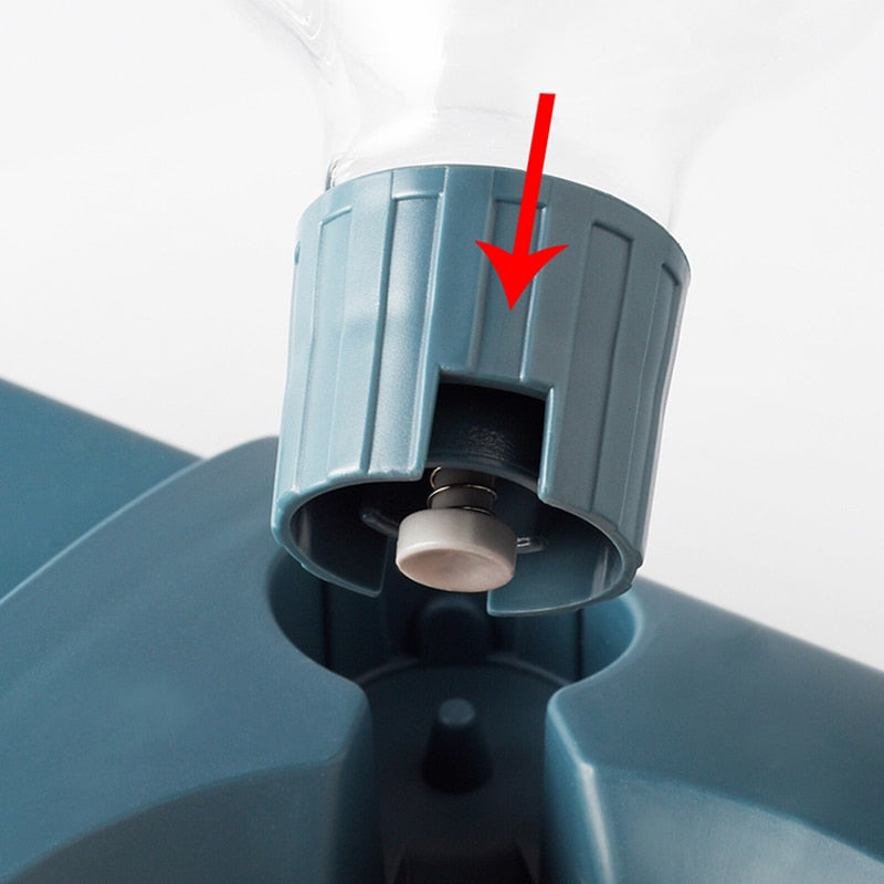 Tigela automática para Animais de Estimação com Saída de Água, Comedouro Anti-Derrame para Cães e Gatos