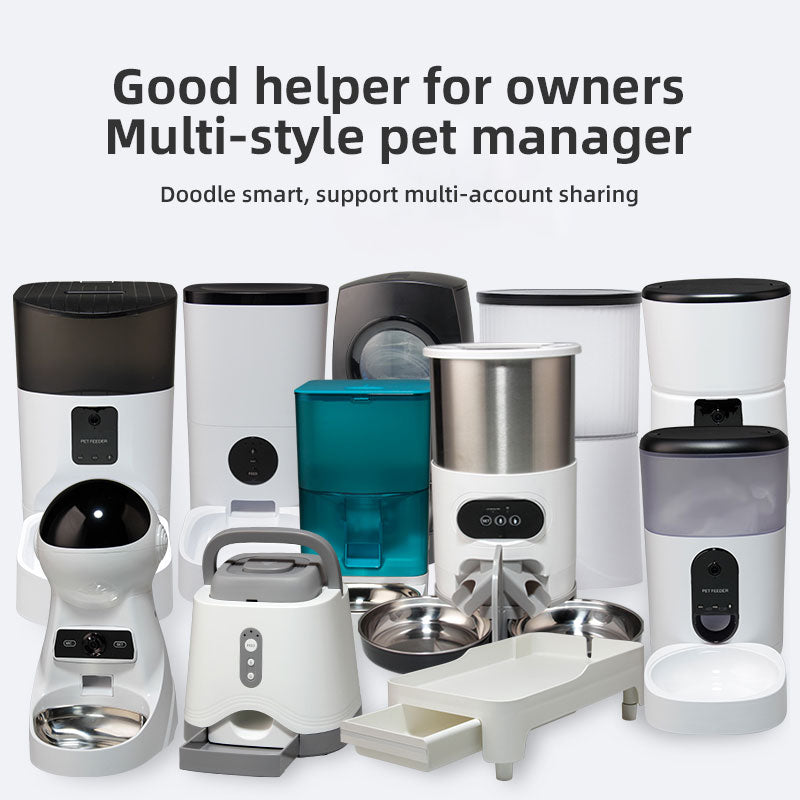 Comedouro Automático Inteligente para Animais de Estimação com WiFi e Controlo por App para Cães e Gatos
