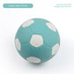Latex Dog Toy Ball – Elastic Cotton-Filled Football with Squeak Sound