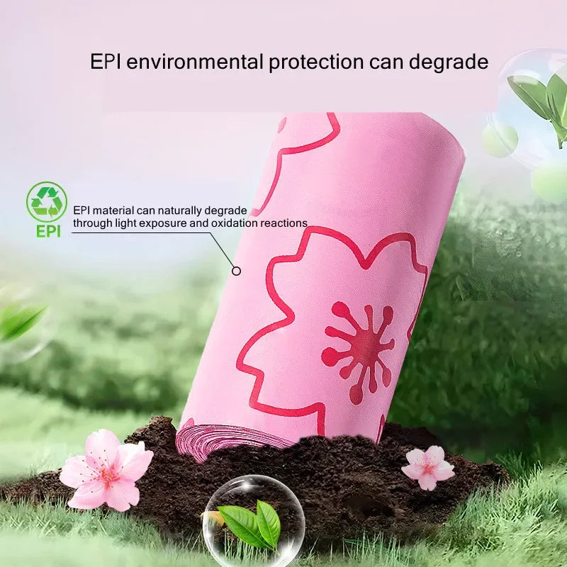 Sacos Biodegradáveis para Dejetos de Cães para Limpeza de Dejetos de Animais de Estimação no Exterior