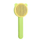 One-Click Hair Removal Pet Comb Cat Comb Automatic Hair Removal Dog Comb Pet Supplies