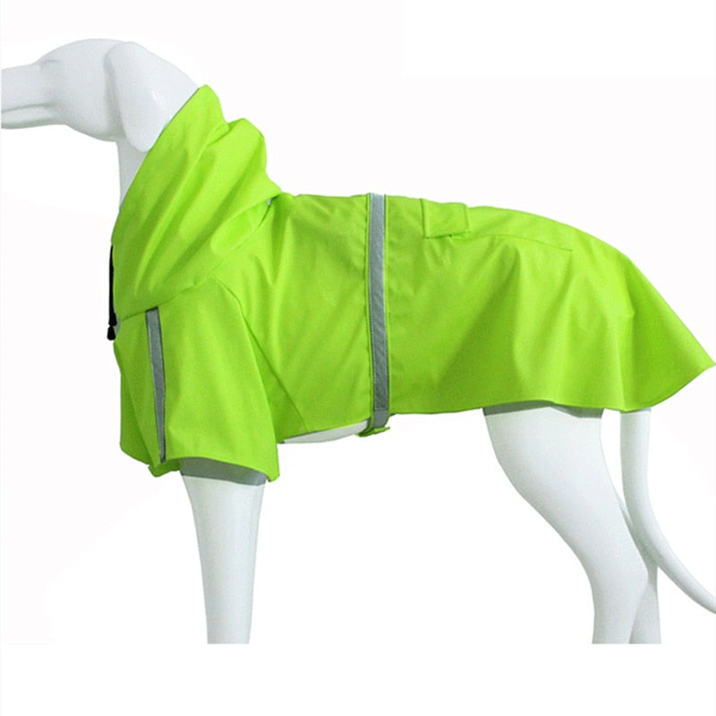 Reflective Dog Raincoat – Waterproof Jacket for Small to Large Dogs