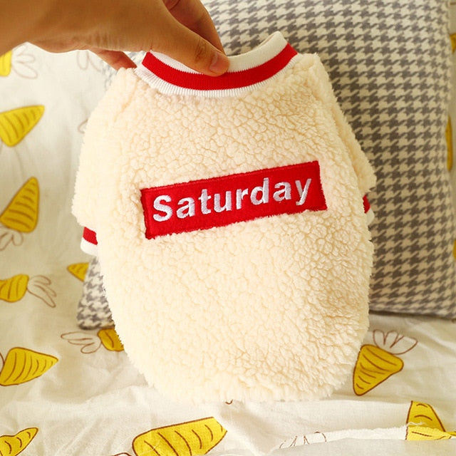 Camisola Suave Casual para Cão para o Dia a Dia