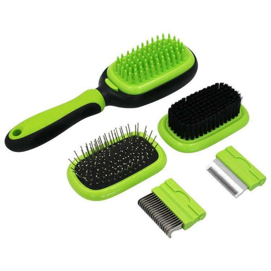 5-in-1 Pet Grooming Comb – Multi-Function Brush for Cats & Dogs