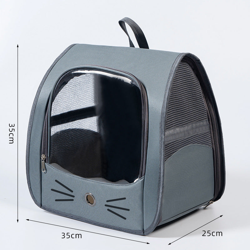 Breathable animal sac de transport Backpack pour Small chiens et chats, voyage et d’extérieur Use
