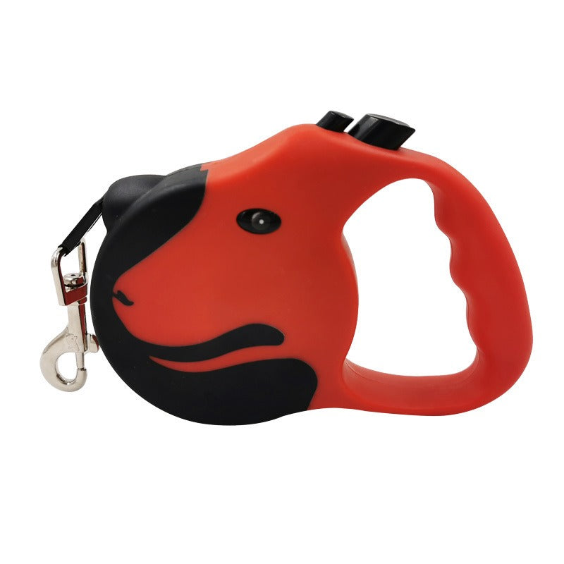 Trela Extensível Automática para Cães de Porte Médio e Grande