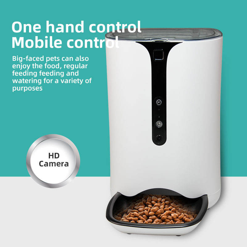 Comedouro Automático Inteligente para Animais de Estimação com WiFi e Controlo por App para Cães e Gatos