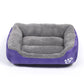 Soft Fleece Pet Bed – Waterproof Bottom, Warm & Cozy for All Pet Sizes