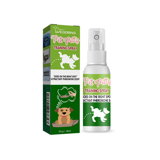 Pet Toilet Training Spray – Location Induction Agent for Dogs & Cats
