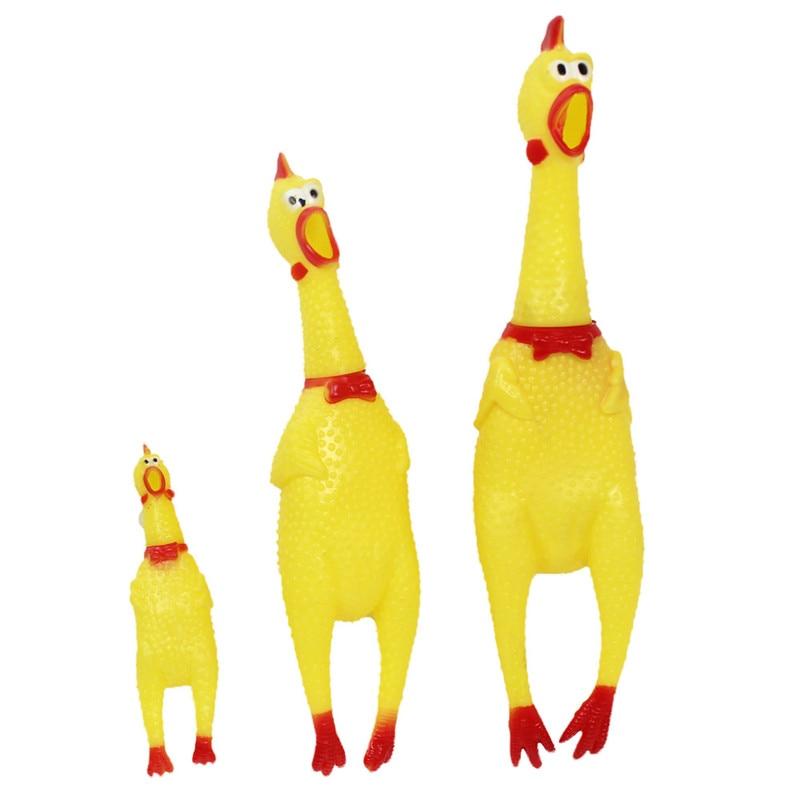 Screaming Chicken Toy – Funny Squeaky Sound Toy for Pets