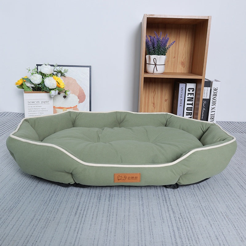Large Dog Bed – Soft Cushion Pad for Medium & Large Breeds