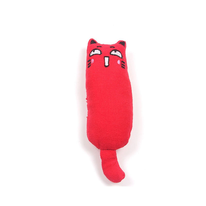 Catnip Rustle Toy – Plush Sound Cat Toy for Teeth Grinding & Play