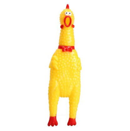 Screaming Chicken Toy – Funny Squeaky Sound Toy for Pets