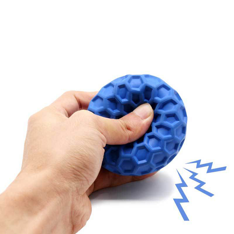 Interactif Rubber chien Ball jouet avec Squeaker pour Chewing et Play