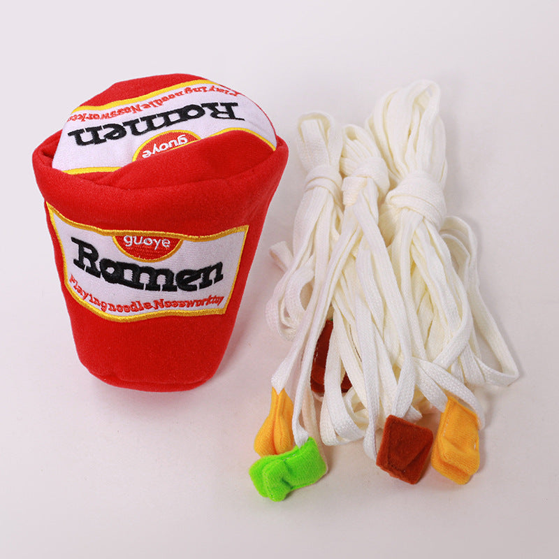 Ramen Snuffle jouet pour chiens et chats, interactif repas et Enrichment jouet