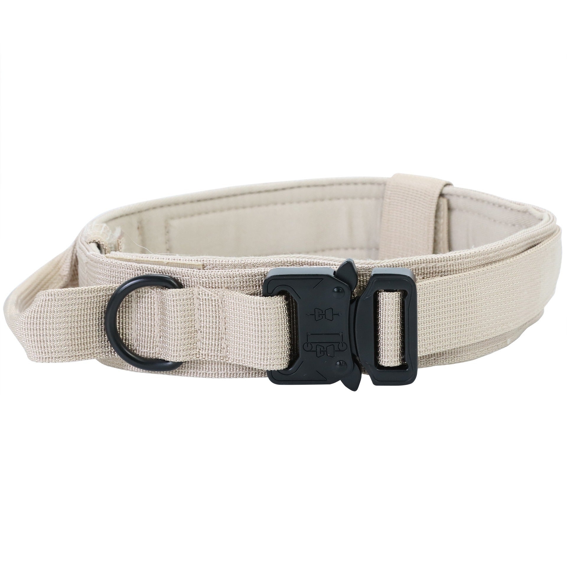 Conjunto Tático de Coleira e Trela para Cães, Equipamento de Treino e Passeio ao Ar Livre para Cães