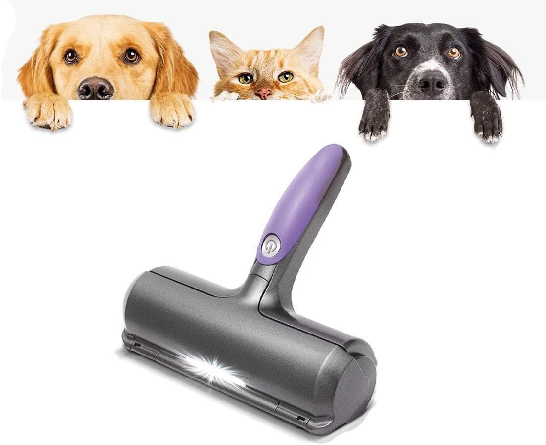 Pet Hair Roller with Light – Lint Remover for Clothes, Furniture & Pets